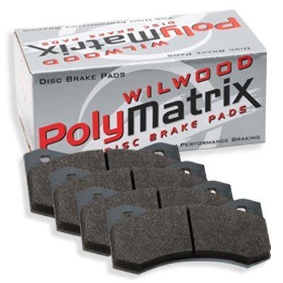 Wilwood PolyMatrix Brake Pad Set with Q Compound (WB150-Q-7112K) WB150-Q-7112K