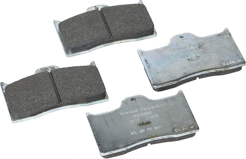 Wilwood PolyMatrix Brake Pad Set with E Compound (WB15E-6096K) WB15E-6096K
