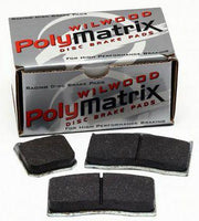 Wilwood PolyMatrix Brake Pad Set with E Compound (WB15E-7266K) WB15E-7266K