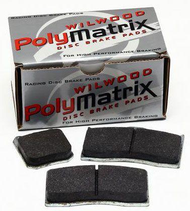 Wilwood PolyMatrix Brake Pad Set with E Compound (WB15E-7266K) WB15E-7266K