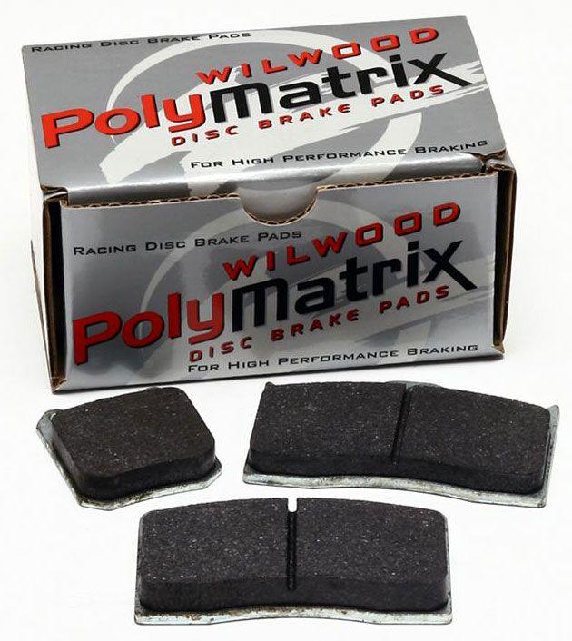 Wilwood PolyMatrix Brake Pad Set with Q Compound (WB15Q-10385K) WB15Q-10385K