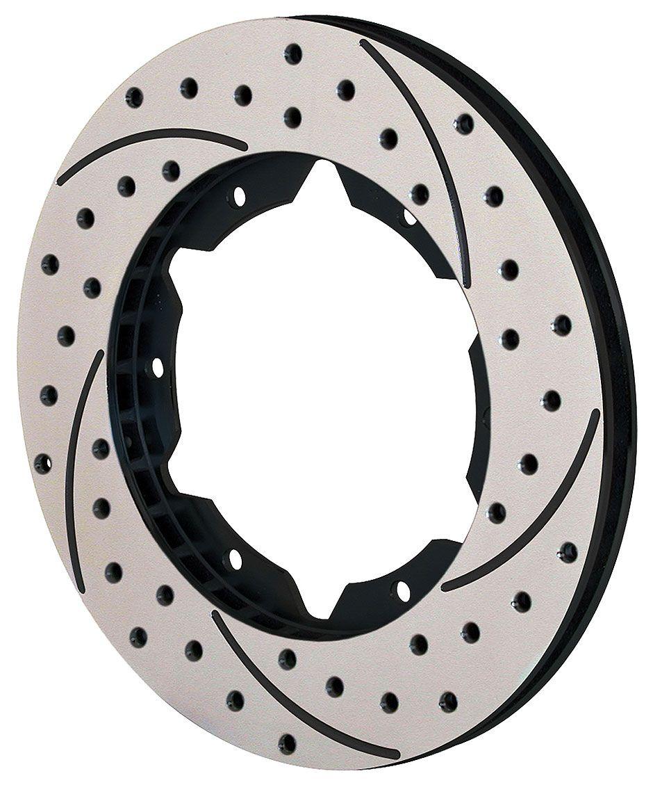 Wilwood Rotor 10" x .810" Iron L/H Black (WB160-7098-BK) WB160-7098-BK
