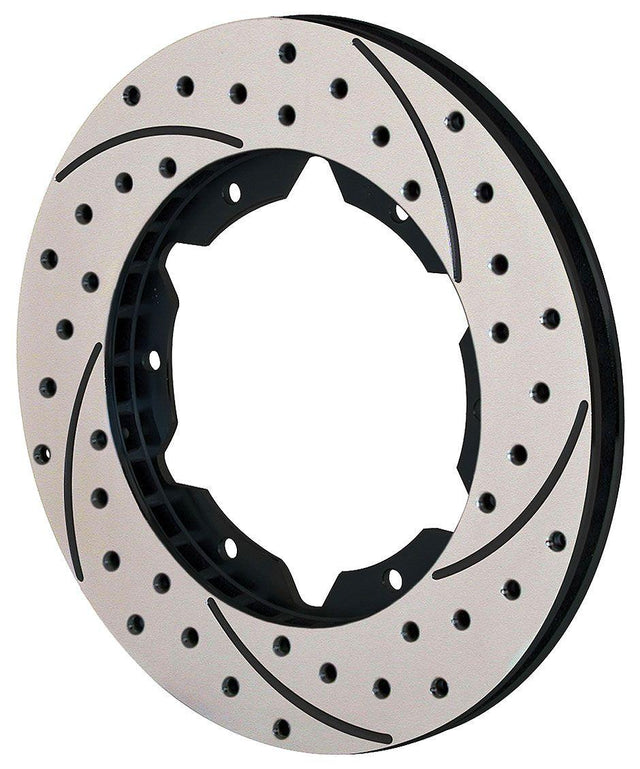 Wilwood Rotor 10" x .810" Iron L/H Black (WB160-7098-BK) WB160-7098-BK