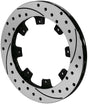 Wilwood 8 Bolt SRP Drilled & Slotted Performance Rotor ( l/H) 32 Vanes Black (WB160-7102-BK) WB160-7102-BK