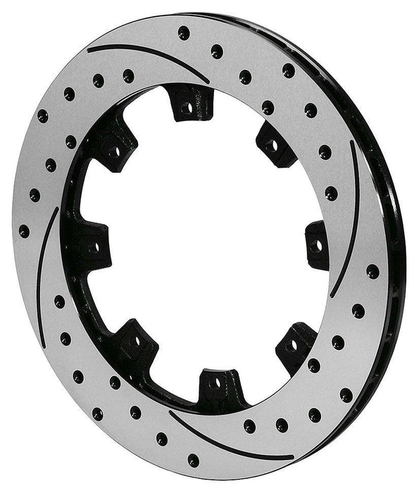 Wilwood SRP Drilled Rotor 12.19", R/H .810" Thick, 8 x 7.62" PCD (WB160-7105-BK)