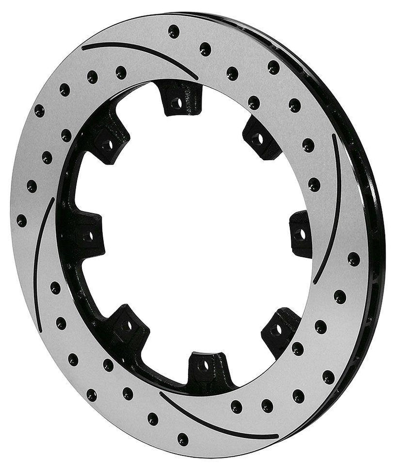 Wilwood SRP Drilled Rotor 12.19", L/H .810" Thick, 8 x 7.62" PCD (WB160-7106-BK) WB160-7106-BK