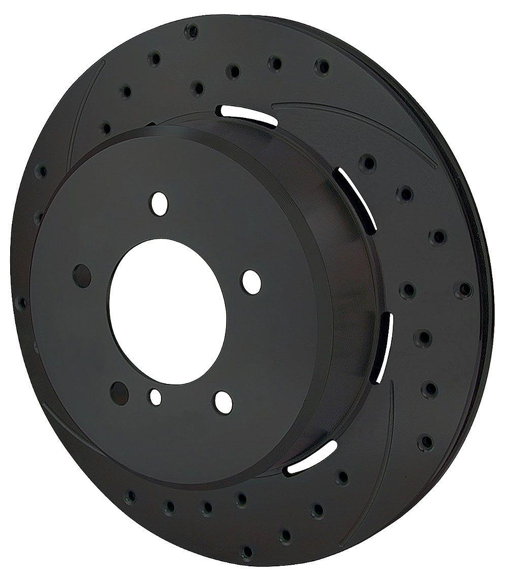 Wilwood SRP Drilled Rotor 12.19", R/H 2.31" OS, .81" Thick, 5 x 4.75" PCD (WB160-8744-BK) WB160-8744-BK