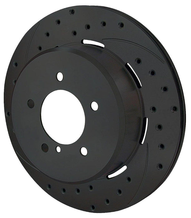 Wilwood SRP Drilled Rotor 12.19", R/H 2.31" OS, .81" Thick, 5 x 4.75" PCD (WB160-8744-BK)