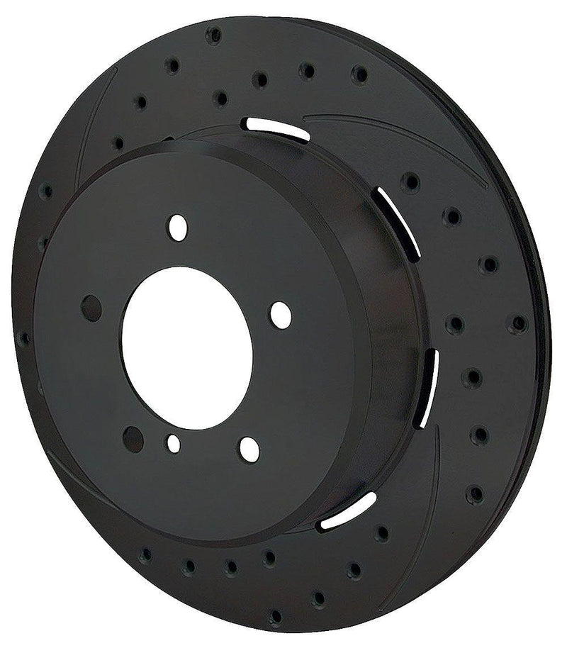 Wilwood SRP Drilled Rotor 12.19", L/H 2.31" OS, .81" Thick, 5 x 4.75" PCD (WB160-8745-BK) WB160-8745-BK