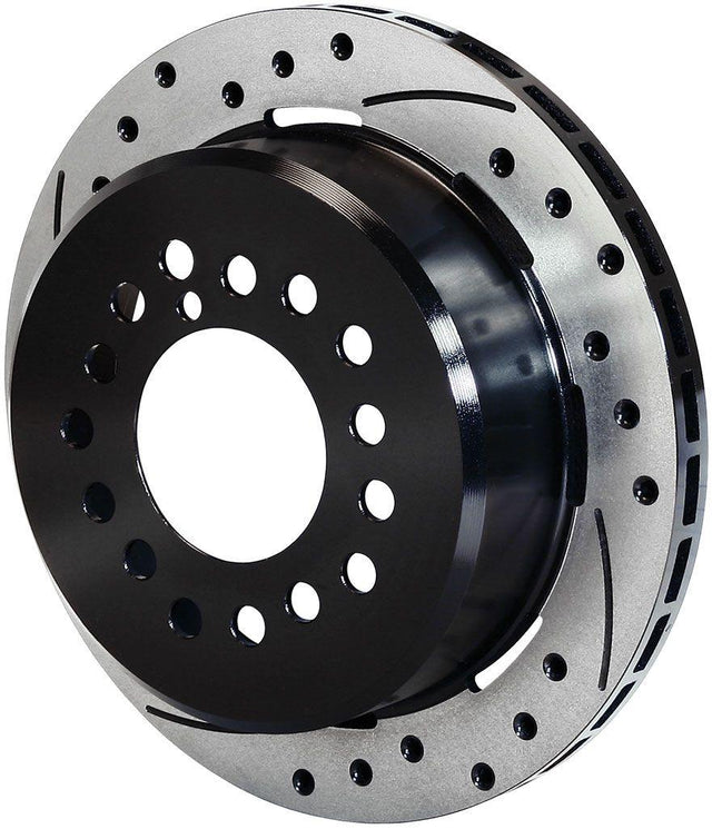 Wilwood SRP Drilled Performance Rotor & Hat R/H- 32 Vanes (WB160-9814-BK) WB160-9814-BK