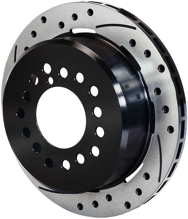 Wilwood SRP Drilled Performance Rotor & Hat R/H- 32 Vanes (WB160-9814-BK)