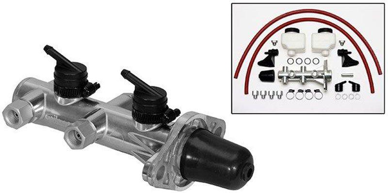 Wilwood Compact Remote Tandem Master Cylinder (WB260-14243-P) WB260-14243-P