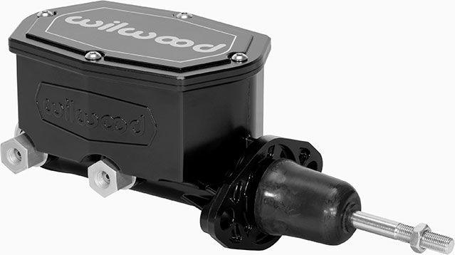 Wilwood Compact Tandem Master Cylinder, 7/8" Bore, Black (WB260-14957-BK) WB260-14957-BK
