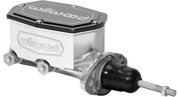 Wilwood Compact Tandem Master Cylinder, 7/8" Bore, Polished (WB260-14957-P) WB260-14957-P