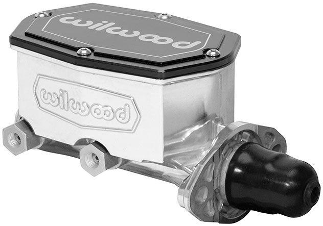 Wilwood Compact Tandem Master Cylinder, 1" Bore, Polished (WB260-14959-P) WB260-14959-P
