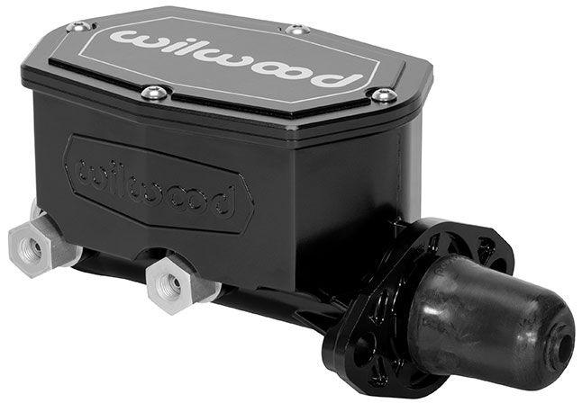 Wilwood Compact Tandem Master Cylinder, 1-1/8" Bore, Black (WB260-14960-BK) WB260-14960-BK