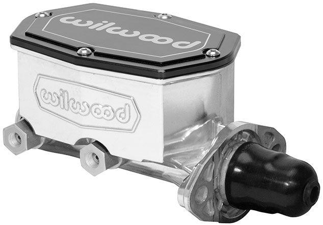 Wilwood Compact Tandem Master Cylinder, 1-1/8" Bore, Polished (WB260-14960-P) WB260-14960-P