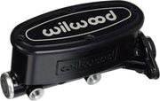 Wilwood 1" Aluminium Tandem Chamber Master Cylinder without Push Rod - Black (WB260-8555-BK) WB260-8555-BK