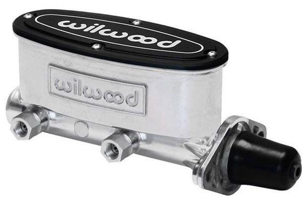 Wilwood 1" Aluminium Tandem Chamber Master Cylinder without Push Rod - Bright (WB260-8555-P) WB260-8555-P