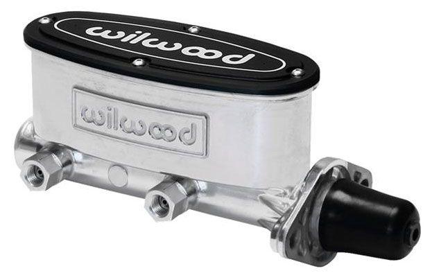 Wilwood 1-1/8" Aluminium Tandem Chamber Master Cylinder without Push Rod - Bright (WB260-8556-P)