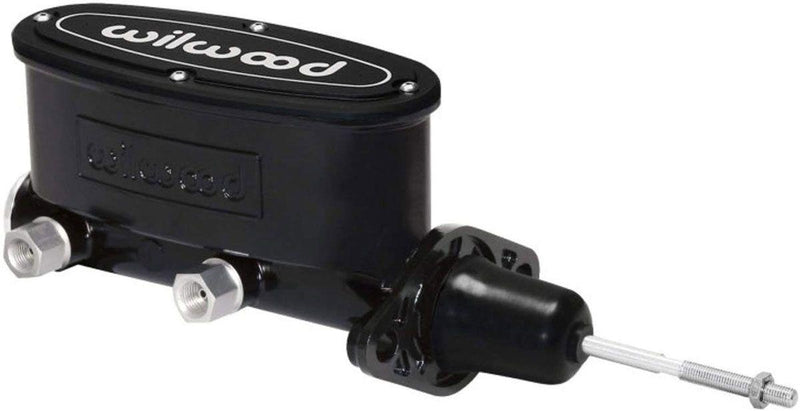 Wilwood 7/8" Aluminium Tandem Chamber Master Cylinder with Push Rod - Black (WB260-9439-BK) WB260-9439-BK