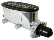 Wilwood 7/8" Aluminium Tandem Chamber Master Cylinder with Push Rod - Bright (WB260-9439-P)