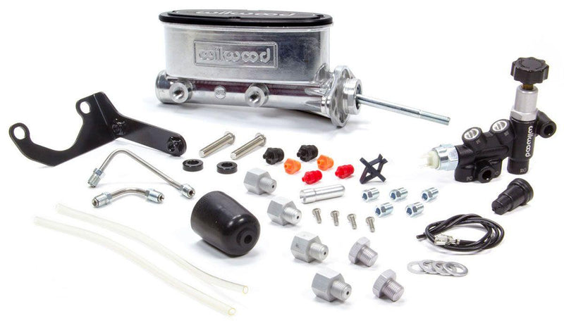 Wilwood Master Cylinder with Proportion Valve & Bracket, 15/16" Bore (WB261-14158-P) WB261-14158-P