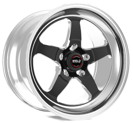 Weld RT-S S71 15 x 6" Wheel, Polished with Black Center - Automotive - Fast Lane Spares