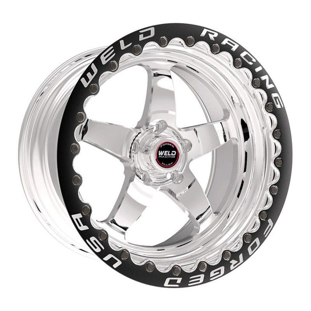 WELD RT-S S71 15 x 8" Wheel, Polished with Sinlge Beadlock (WE71LP-508A45D)