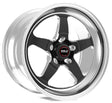WELD RT-S S71 15 x 10" Wheel, Polished with Black Center and Single Beadlock for M/T (WE71MB-510A35F) WE71MB-510A35F