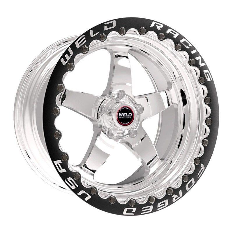 WELD RT-S S71 15 x 10.33" Wheel, Polished with Single Beadlock (WE71MP-510A35F) WE71MP-510A35F