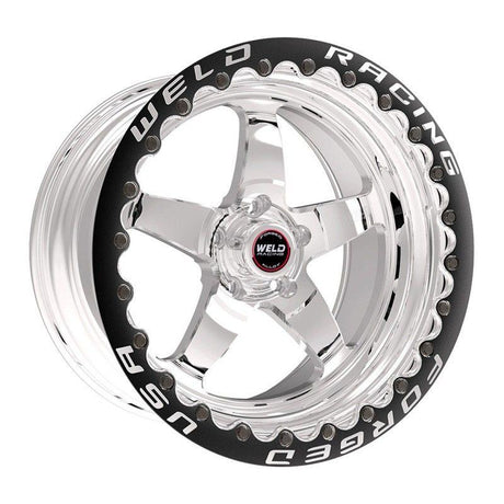 WELD RT-S S71 17 x 12" Wheel, Polished with Single Beadlock (WE71MP-7120A38F) WE71MP-7120A38F
