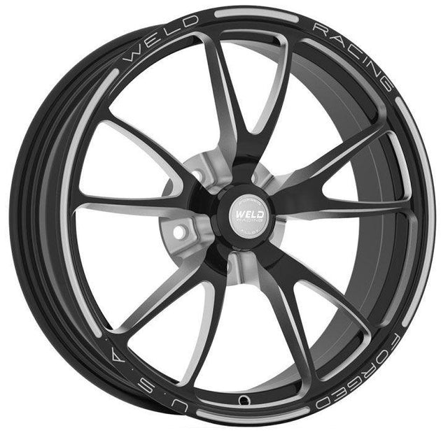WELD Full Throttle Drag Front Runner 1-Piece - Black (WE782B-17000) WE782B-17000