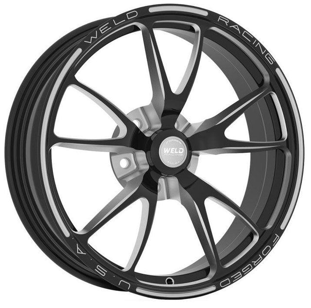 WELD Full Throttle Drag Front Runner 1-Piece - Black (WE782B-1704204) WE782B-1704204