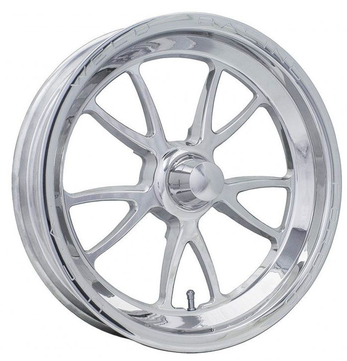 WELD Full Throttle Drag Front Runner 1-Piece - Polished (WE782P-15000)