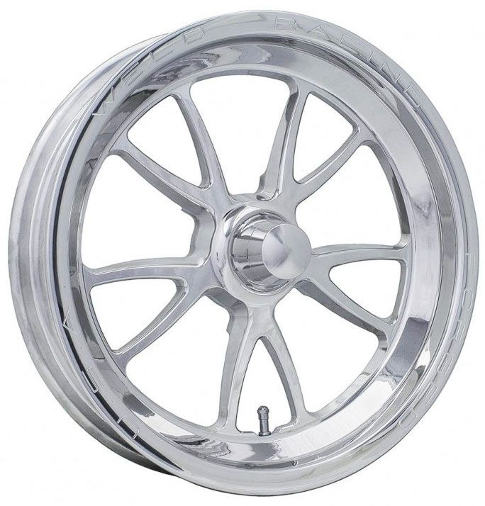 WELD Full Throttle Drag Front Runner 1-Piece - Polished (WE782P-15204)