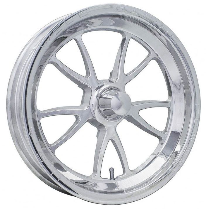 WELD Full Throttle Drag Front Runner 1-Piece - Polished (WE782P-15272)