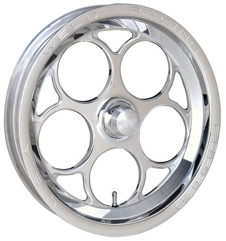 WELD Magnum Pro Drag Front Runner 1-Piece - Polished (WE786-15001P) WE786-15001P
