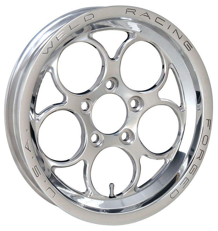 WELD Magnum Pro Drag Front Runner 1-Piece - Polished (WE786-15274P) WE786-15274P