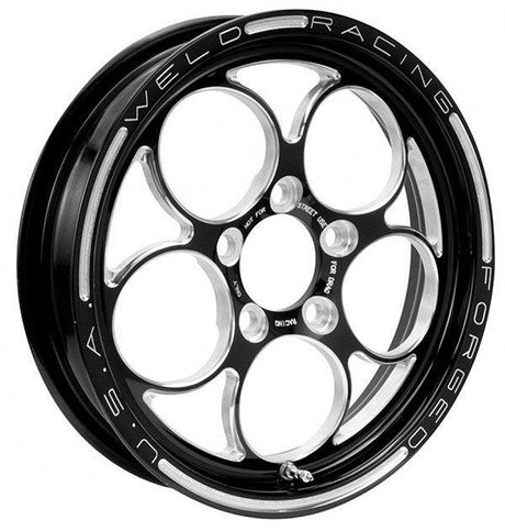 WELD Magnum 2.0 Drag Front Runner 1-Piece - Black (WE786B-15274) WE786B-15274