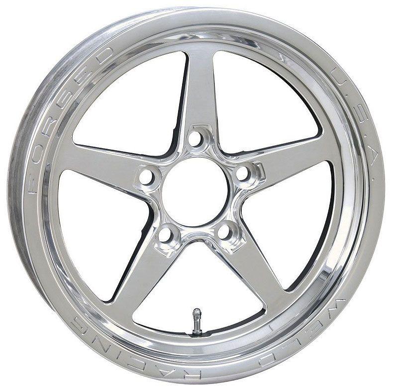 WELD AlumaStar 2.0 1-Piece 15 x 3.5" Wheel - Polished Finish (WE788-15202) WE788-15202