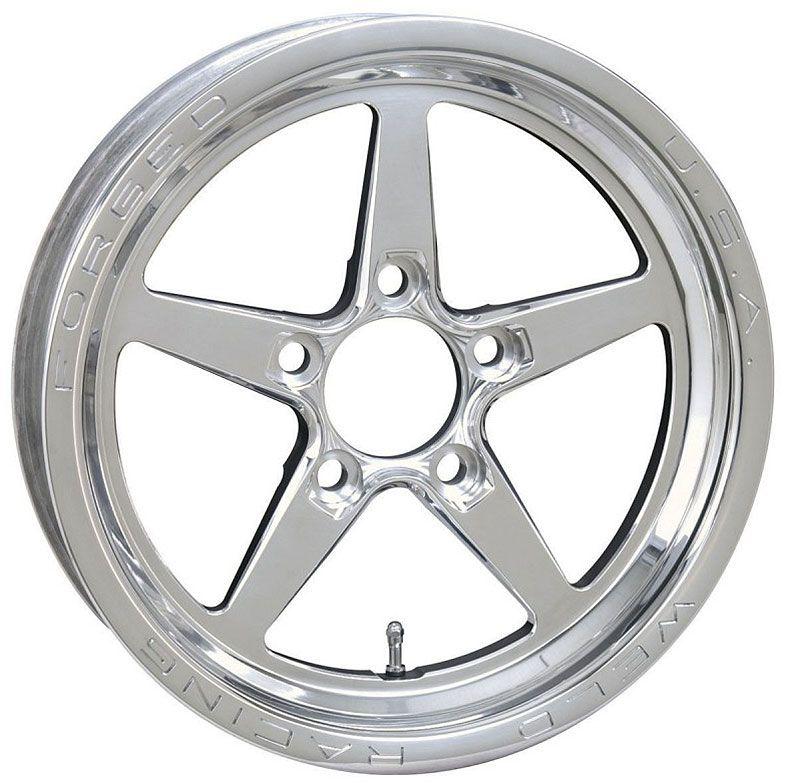 WELD AlumaStar 2.0 1-Piece 15 x 3.5" Wheel - Polished Finish (WE788-15204) WE788-15204