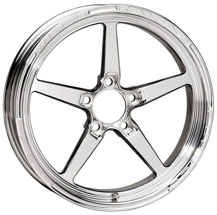 WELD AlumaStar 2.0 1-Piece 15 x 3.5" Wheel - Polished Finish (WE788-15274)