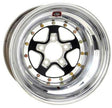 WELD AlumaStar 2.0 15 x 8" Wheel - Black Center/Polished Outter Finish (WE788B-508208) WE788B-508208