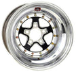 WELD AlumaStar 2.0 15 x 8" Wheel - Black Center/Polished Outter Finish (WE788B-508278) WE788B-508278
