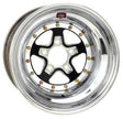 WELD AlumaStar 2.0 15 x 9" Wheel - Black Center/Polished Outter Finish (WE788B-509276) WE788B-509276