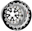 WELD V-Series 15 x 10" Wheel, Black Center, Single Beadlock for M/T (WE84B510278F) WE84B510278F