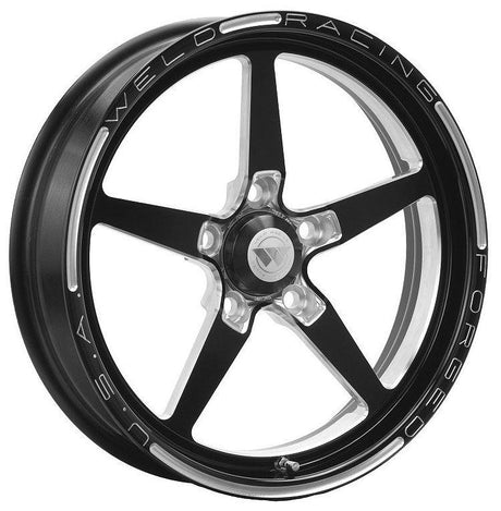 WELD AlumaStar 2.0 1-Piece 17 x 4.5" Wheel - Black Finish (WE88B-1704274) WE88B-1704274