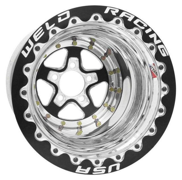 WELD Alumastar Drag Rim - Black Center (WE88B-510276MB) WE88B-510276MB