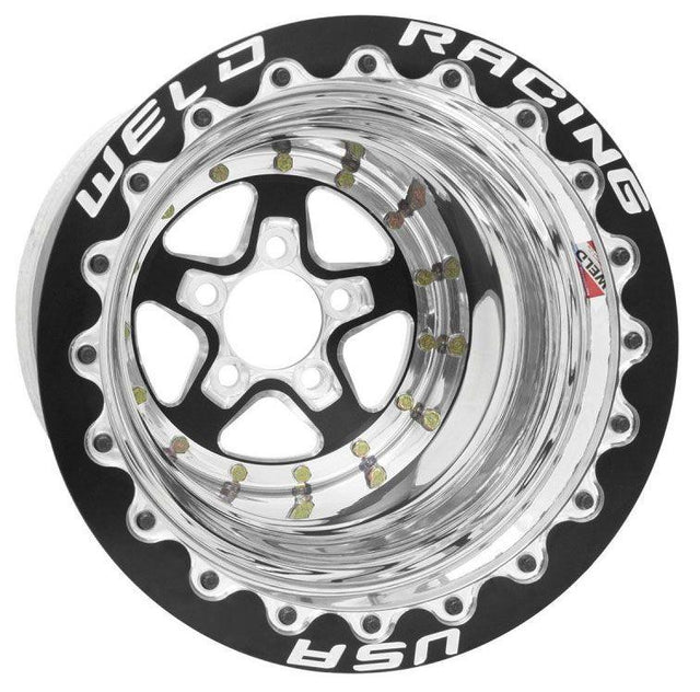 WELD Alumastar Drag Rim - Black Center (WE88B-512206MB) WE88B-512206MB